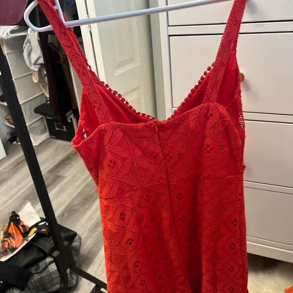 Mini Embroidered Dress - Picture 3 of 4